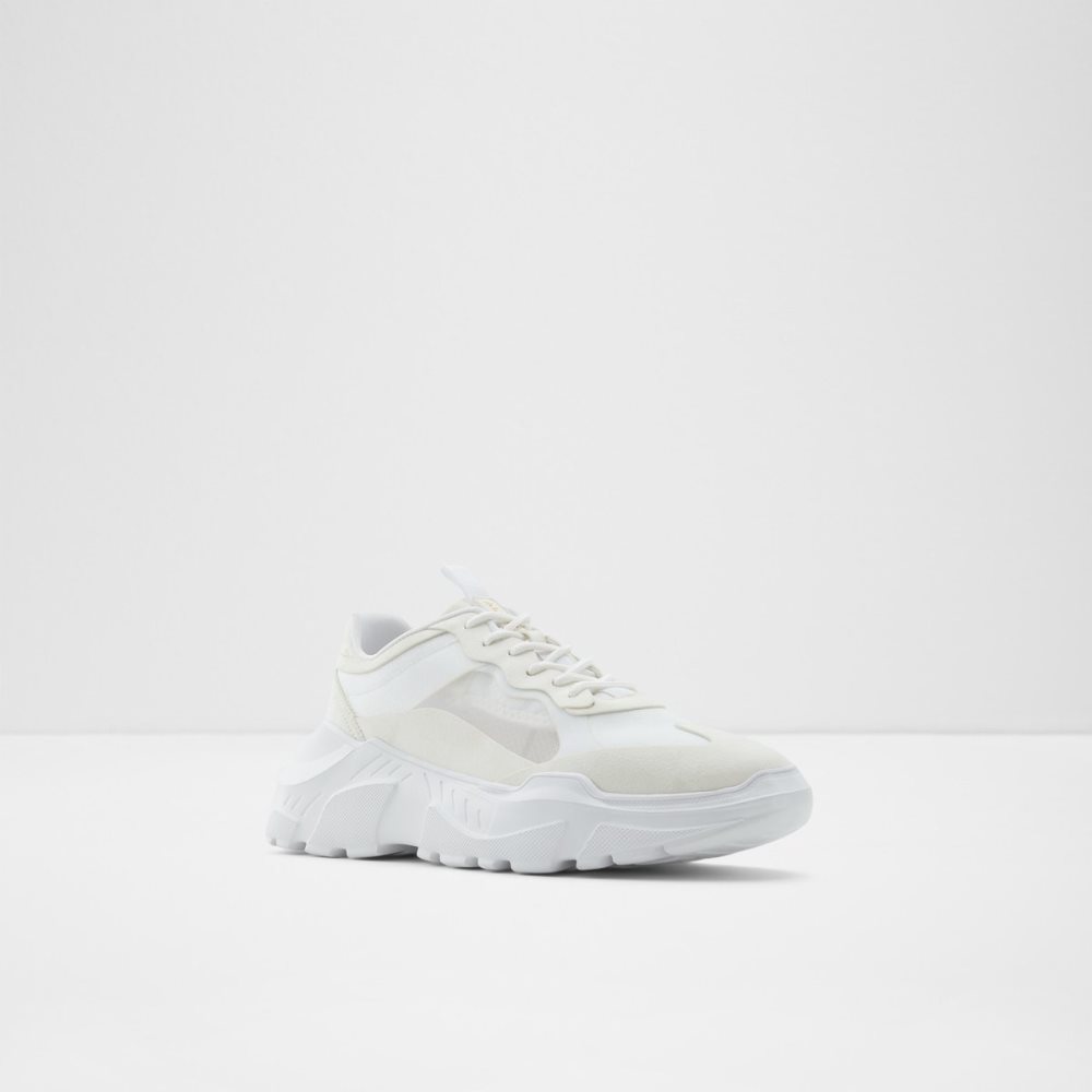 Baskets Aldo Quicksole Low Top - Jogger Sole Blanche Homme | QXNM-95016959