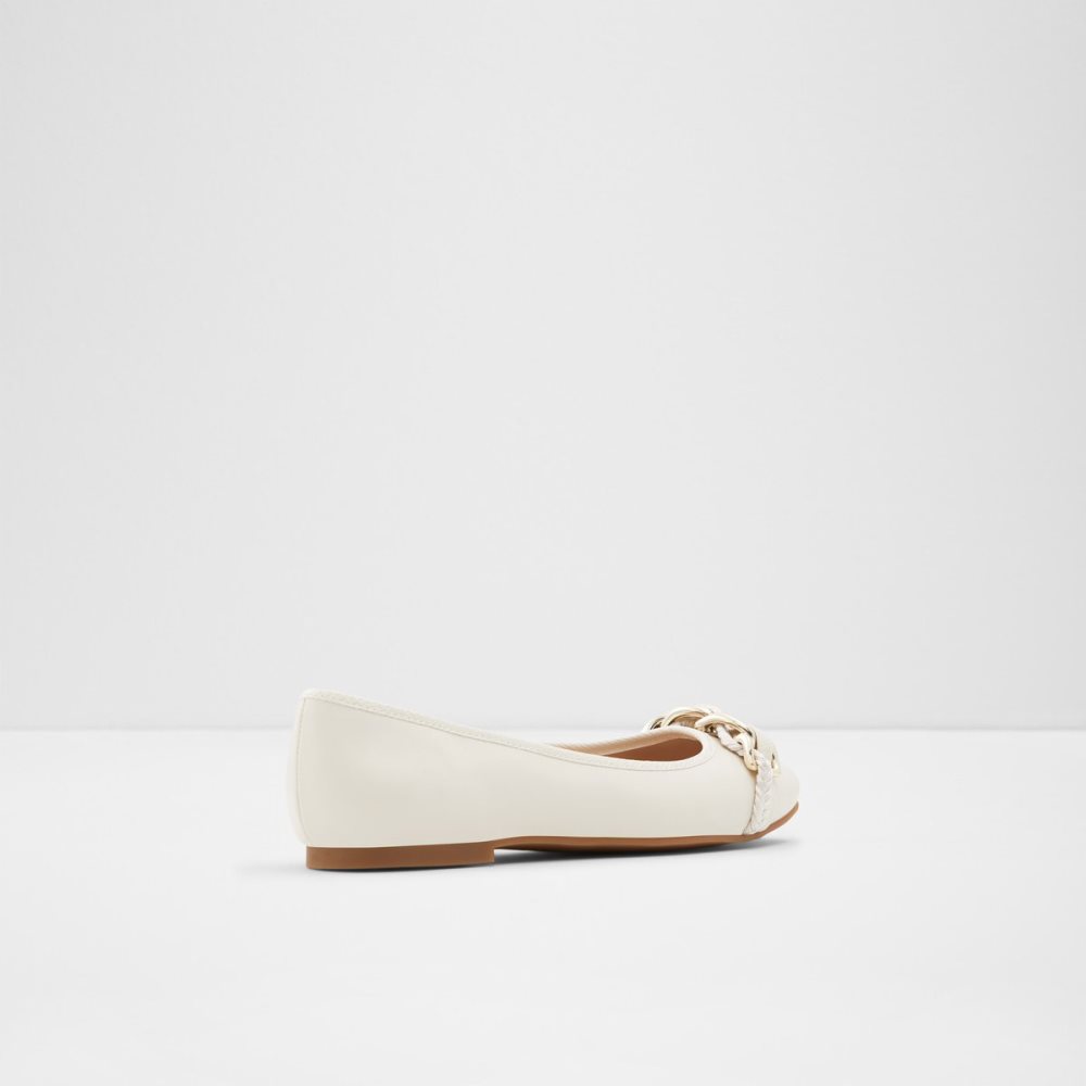 Ballerine Aldo Ocalirin Blanche Femme | QZIA-09331116