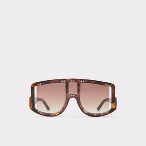 Lunettes de Soleil Aldo Javabriclya Shield Marron Femme | MXIM-70483694