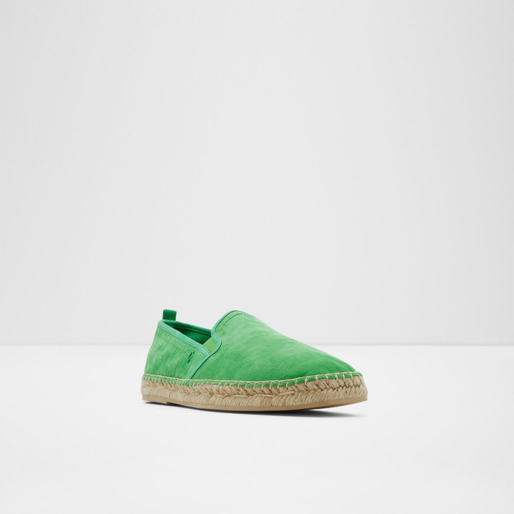 Chaussures Casual Aldo Peruco Espadrillas Vert Homme | AZUM-45183572