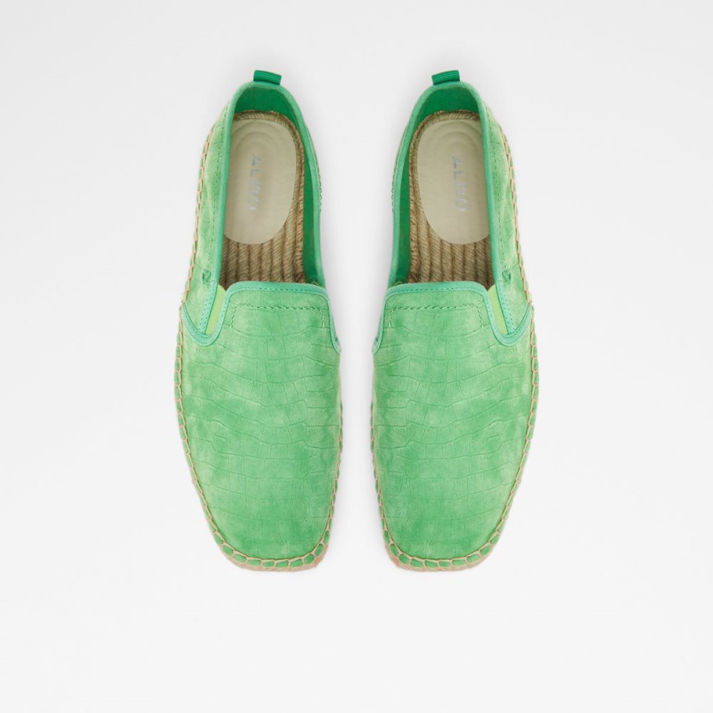 Chaussures Casual Aldo Peruco Espadrillas Vert Homme | AZUM-45183572