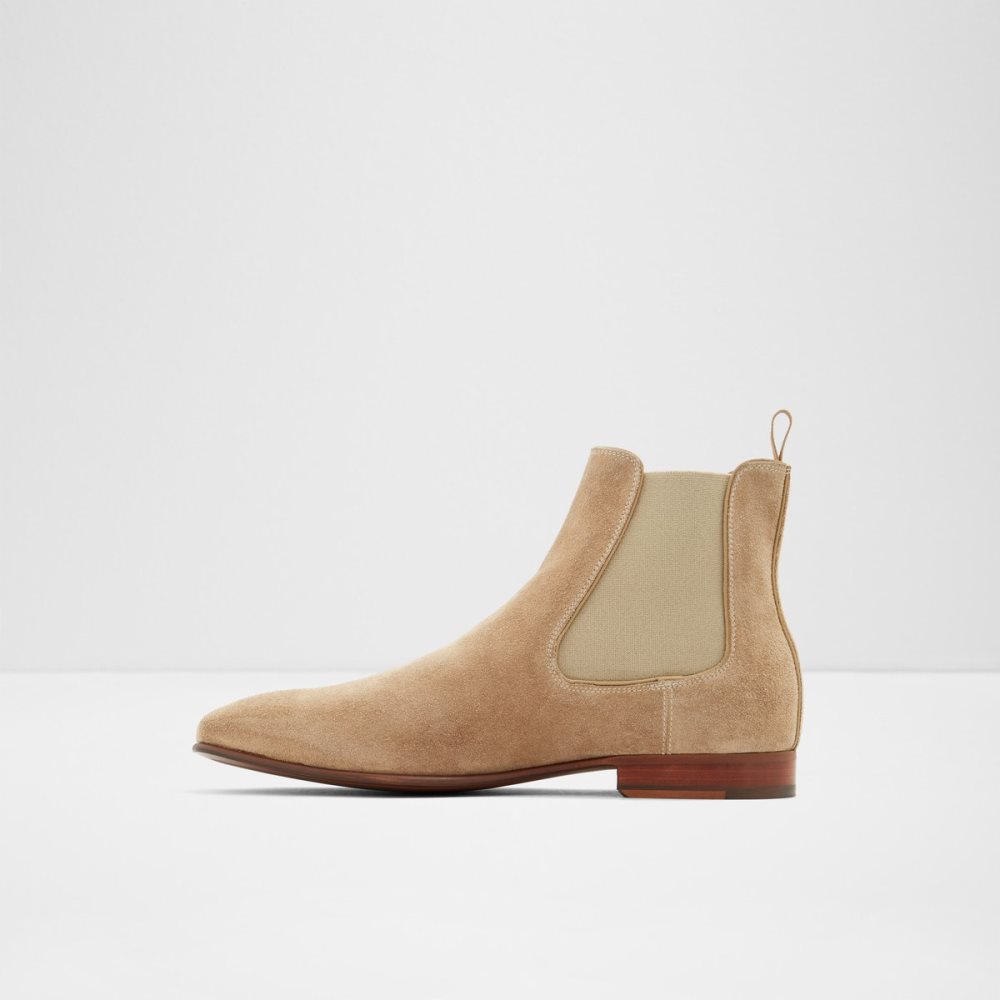 Bottines Chelsea Aldo Biondi-r Beige Clair Homme | YGQB-37699745