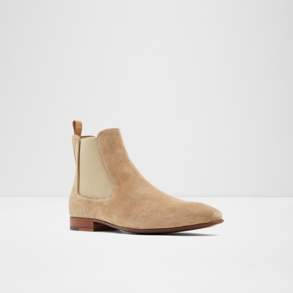 Bottines Chelsea Aldo Biondi-r Beige Clair Homme | YGQB-37699745