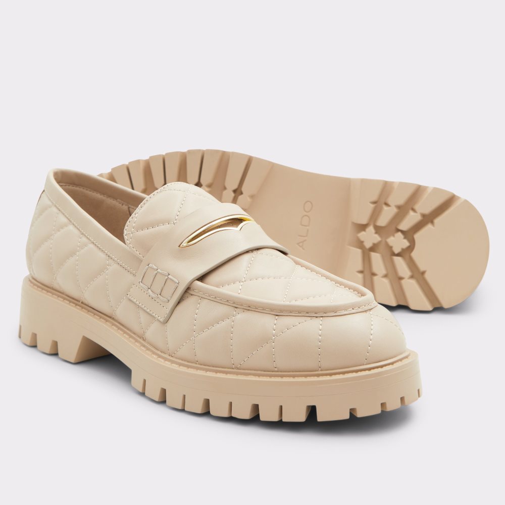 Mules Aldo Moxy - Lug Sole Beige Clair Femme | YWMR-06473987