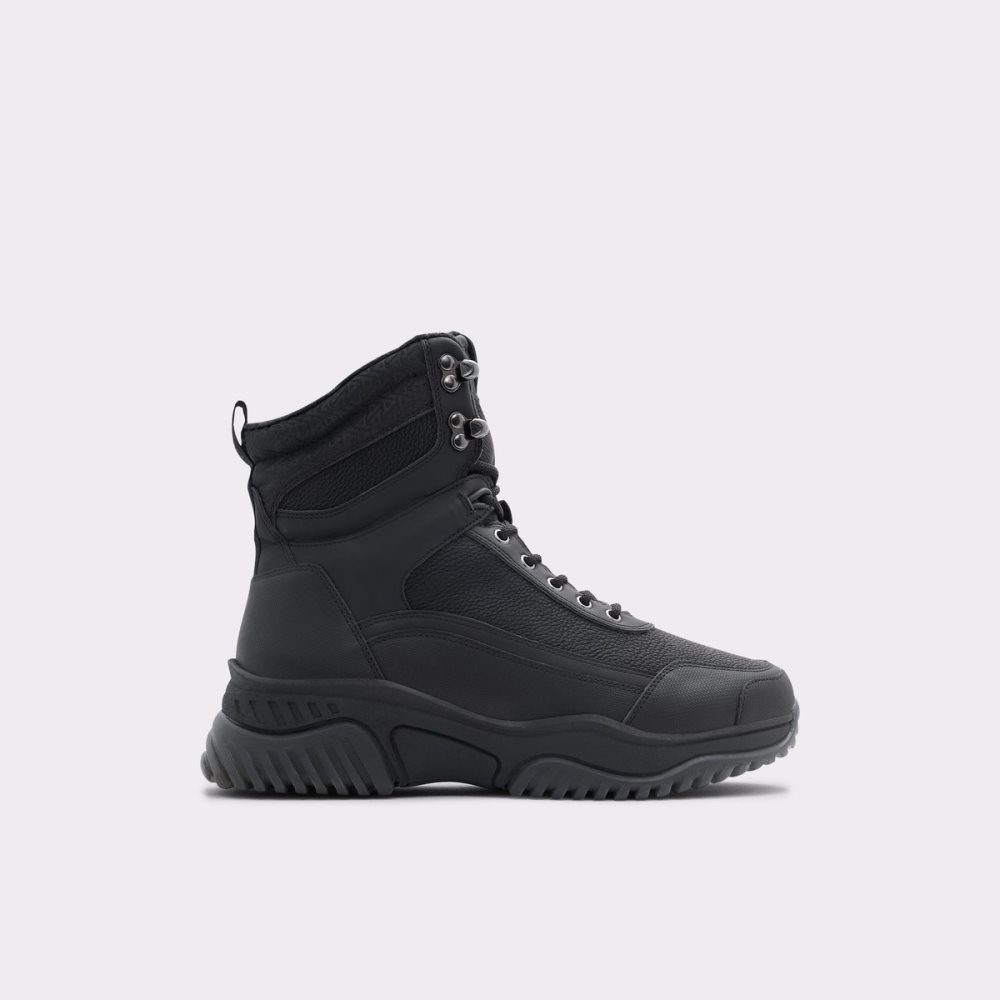 Bottes de Pluie Aldo Mountrock High Top - Jogger Sole Noir Homme | XJPS-98133885