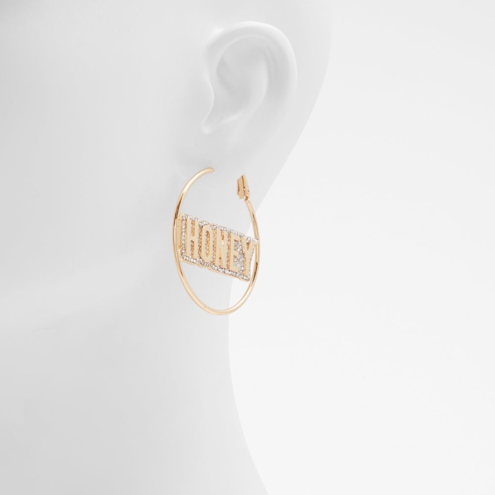 Boucle d'oreille Aldo Honeyy-e Statement Doré Multicolore Femme | FJEC-71339360