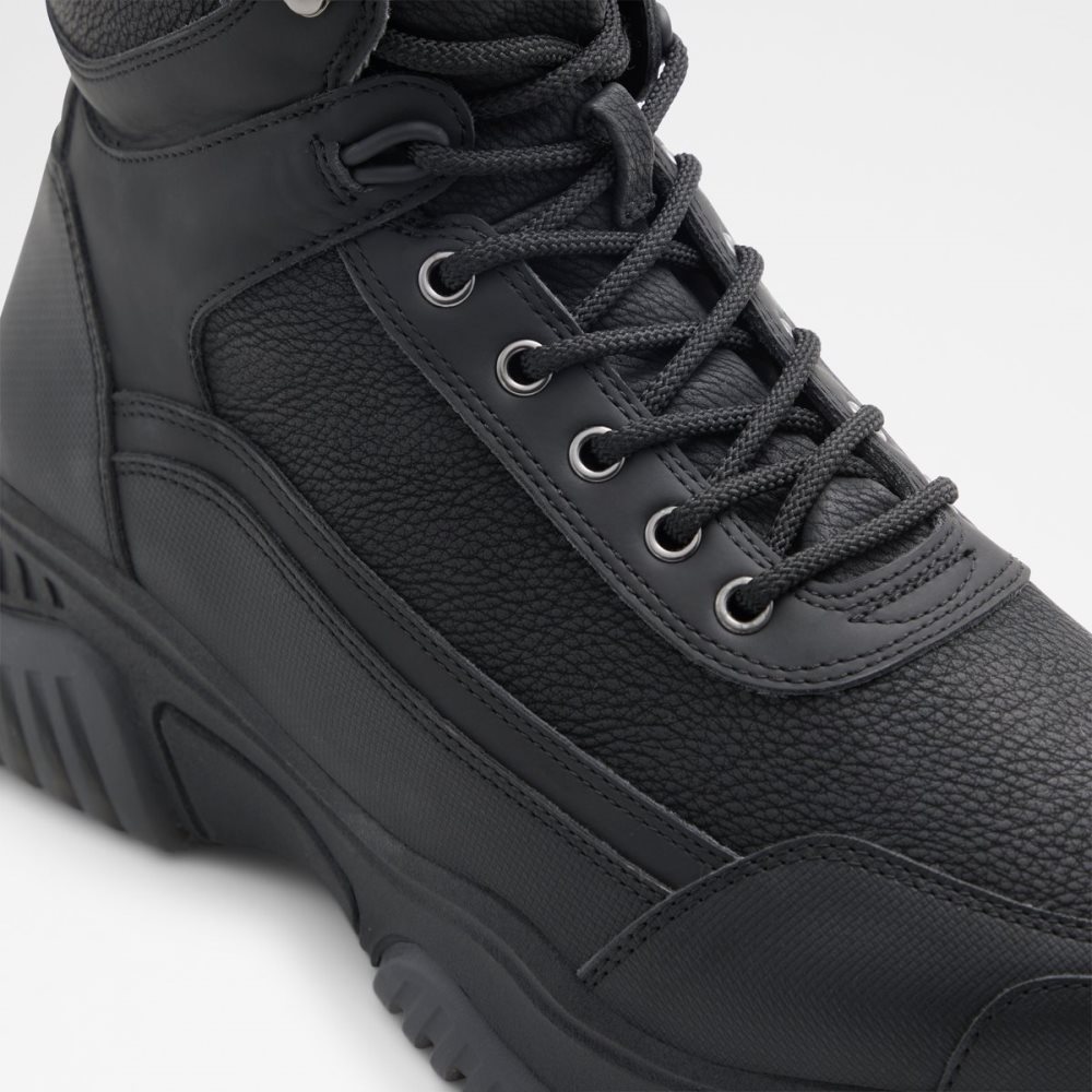 Bottes de Pluie Aldo Mountrock High Top - Jogger Sole Noir Homme | XJPS-98133885