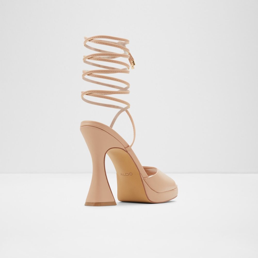 Talon Bloc Aldo Daphnee Talons Mule - Beige Femme | XPLY-60069639