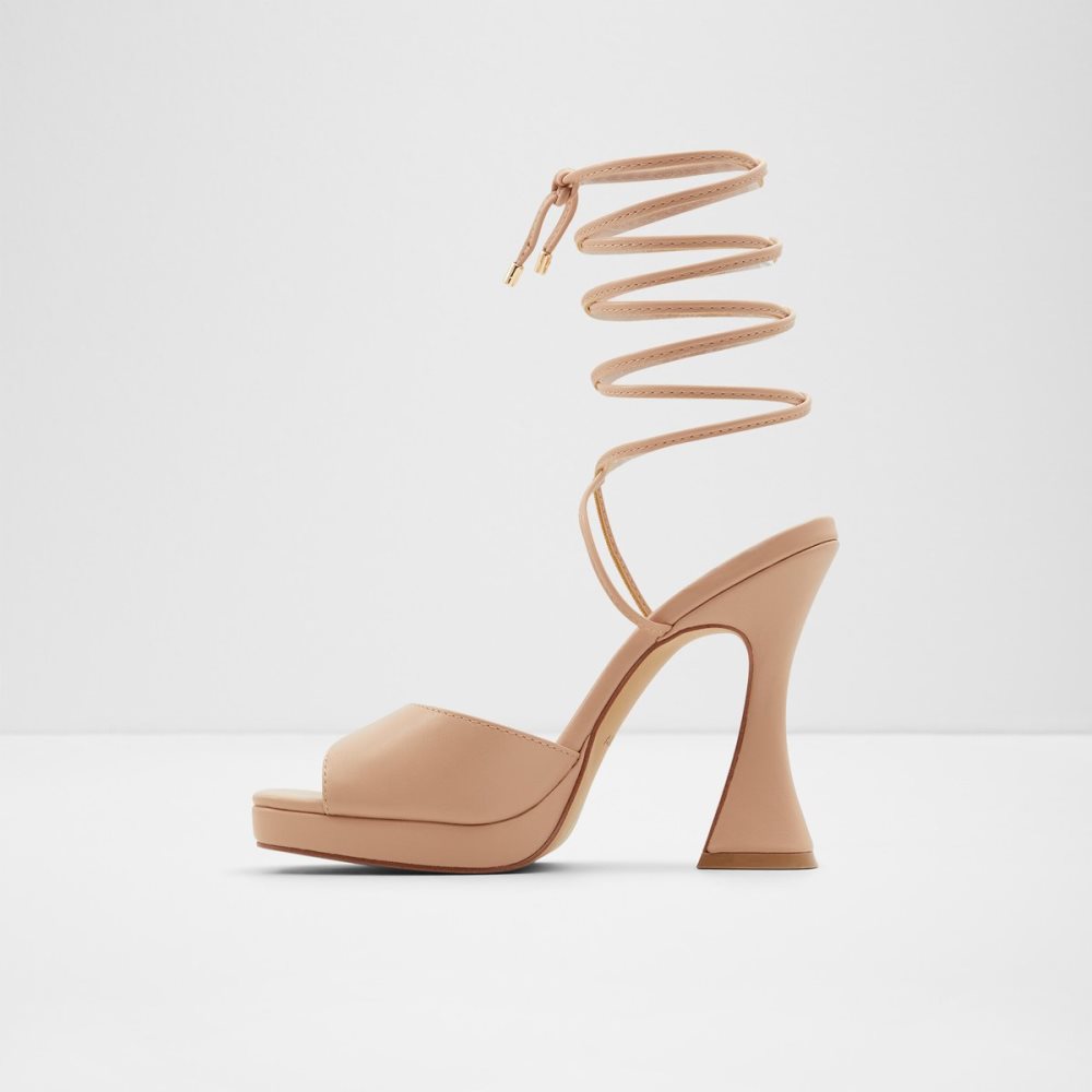 Talon Bloc Aldo Daphnee Talons Mule - Beige Femme | XPLY-60069639