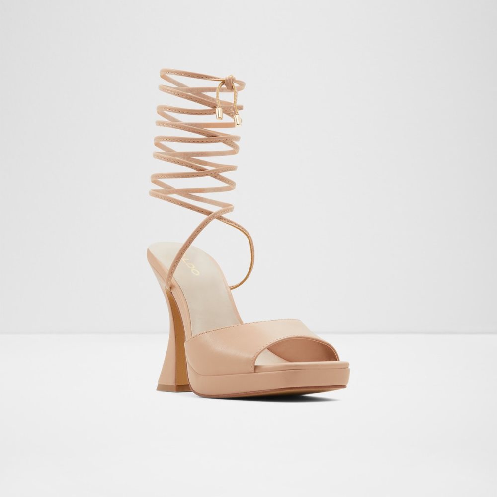 Talon Bloc Aldo Daphnee Talons Mule - Beige Femme | XPLY-60069639