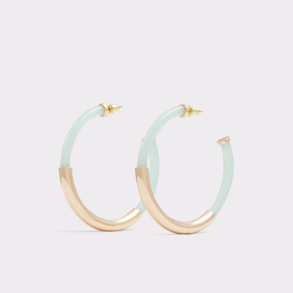 Boucle d'oreille Aldo Giondra Hoop Vert Clair Femme | FPRD-56351966