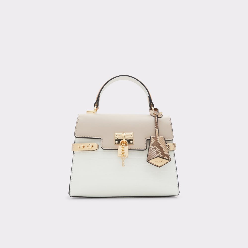 Sac à Main Aldo Agrolia Top Handle Blanche Multicolore Femme | KTPI-01846643