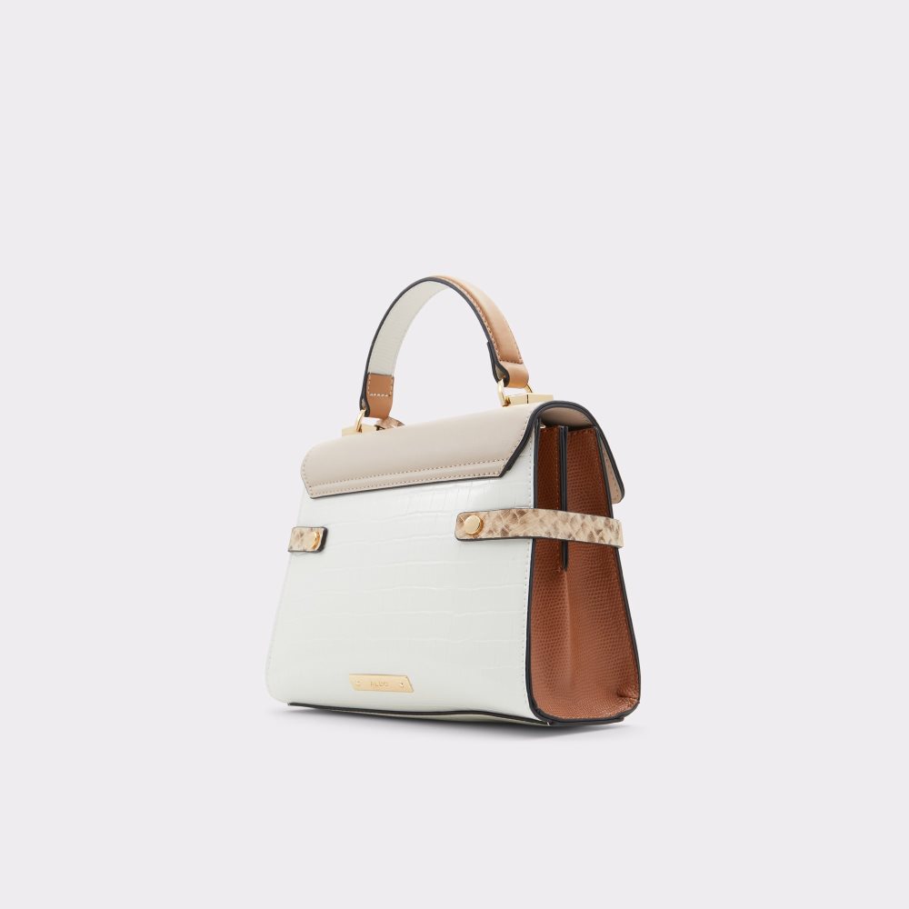 Sac à Main Aldo Agrolia Top Handle Blanche Multicolore Femme | KTPI-01846643