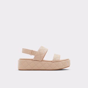 Sandales Aldo Cossette Wedge Sandal - Flatform Beige Femme | XGBY-54266359