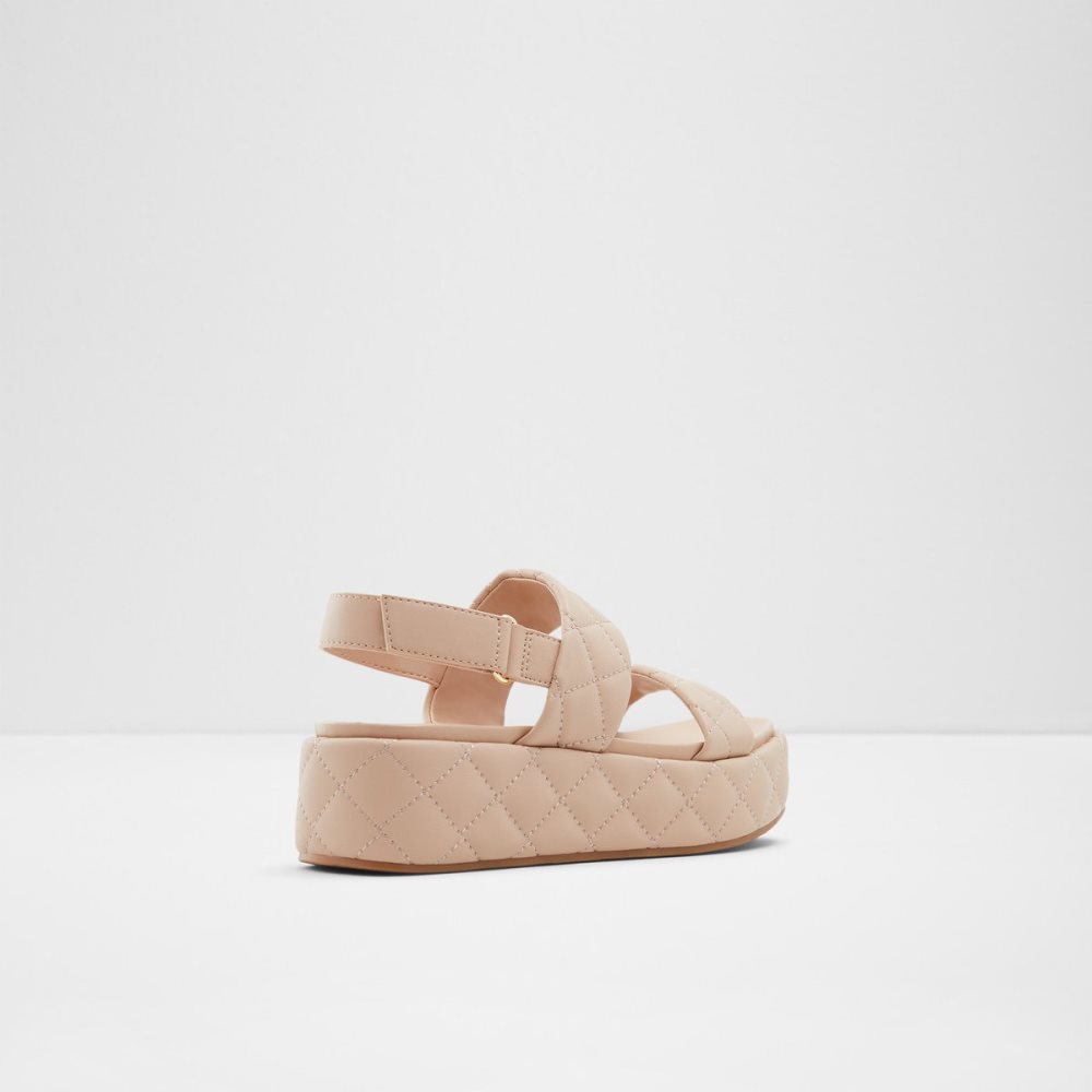 Sandales Aldo Cossette Wedge Sandal - Flatform Beige Femme | XGBY-54266359