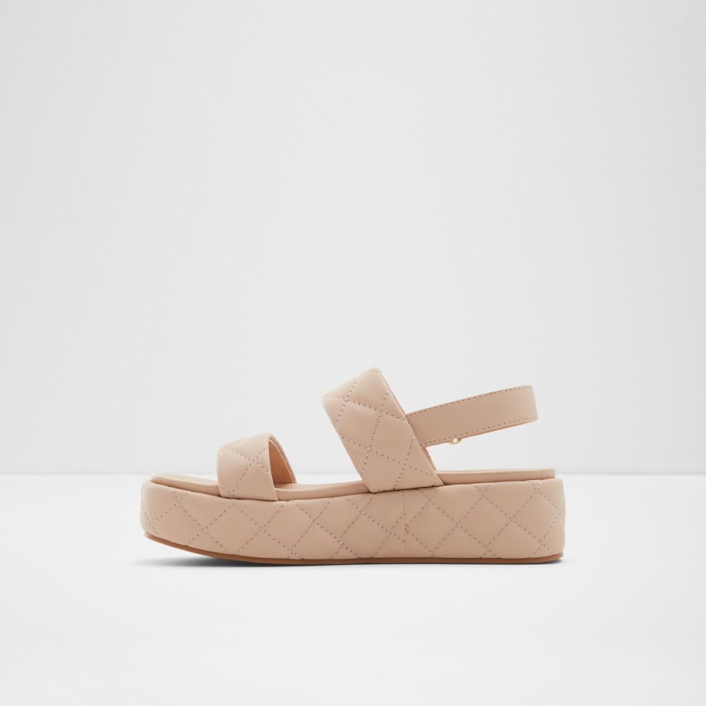 Sandales Aldo Cossette Wedge Sandal - Flatform Beige Femme | XGBY-54266359