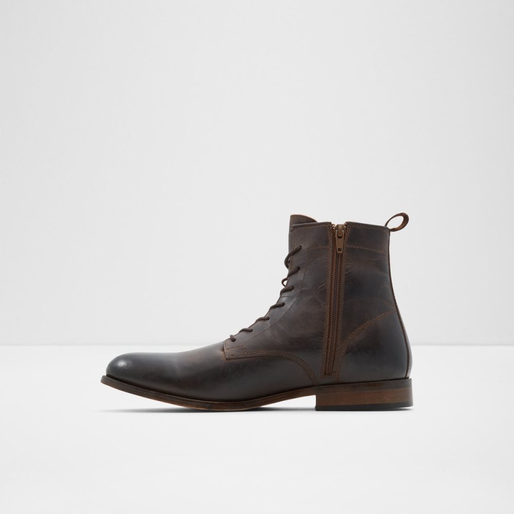 Bottes Habillées Aldo Twain Dentelle-up Marron Homme | PLQF-00233570