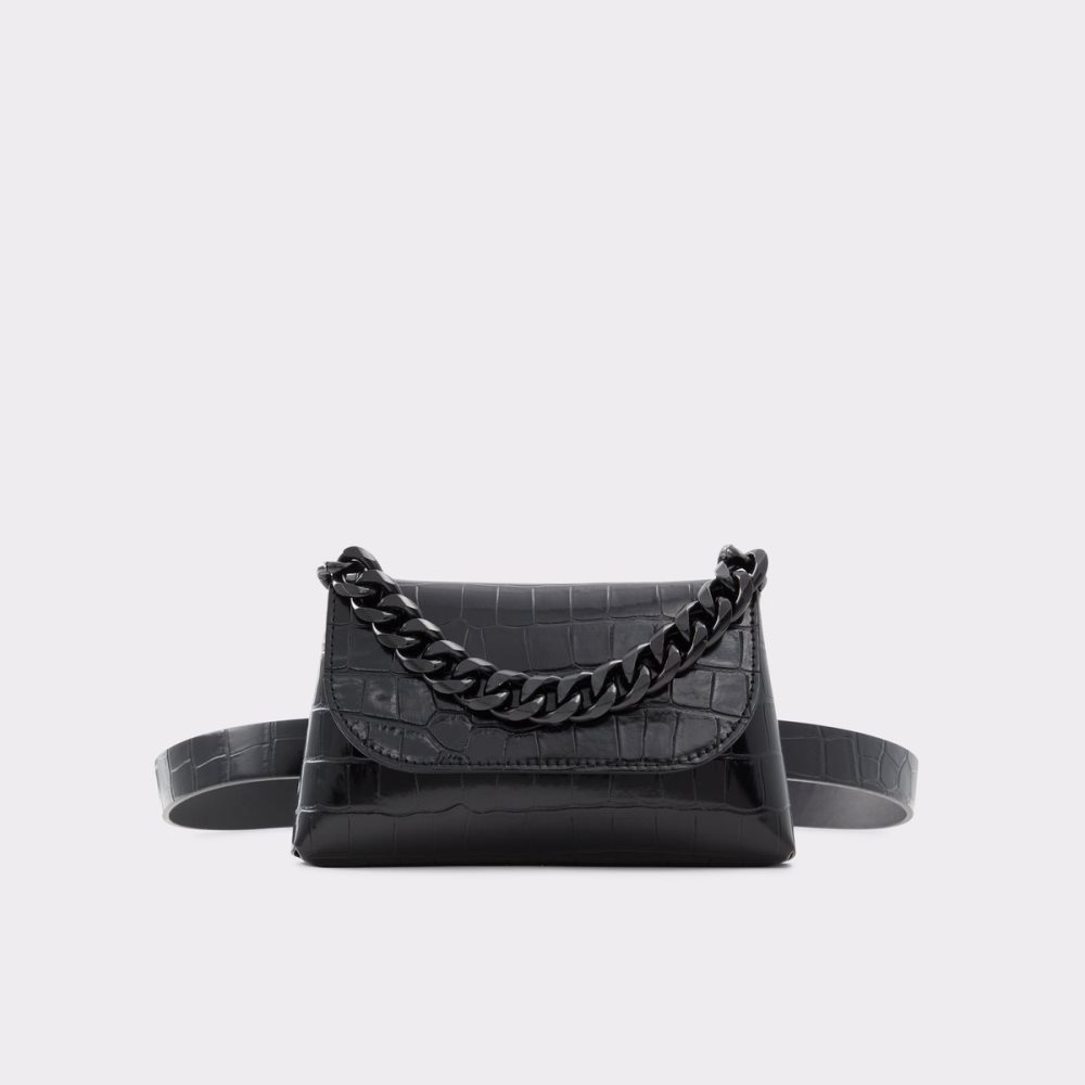 Sacs à Dos Aldo Glamverse Fanny Pack Noir Femme | CTZL-71573833