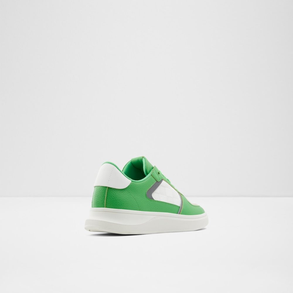 Baskets Aldo Popwalk Low Top - Cup Sole Vert Homme | AGVB-32889004