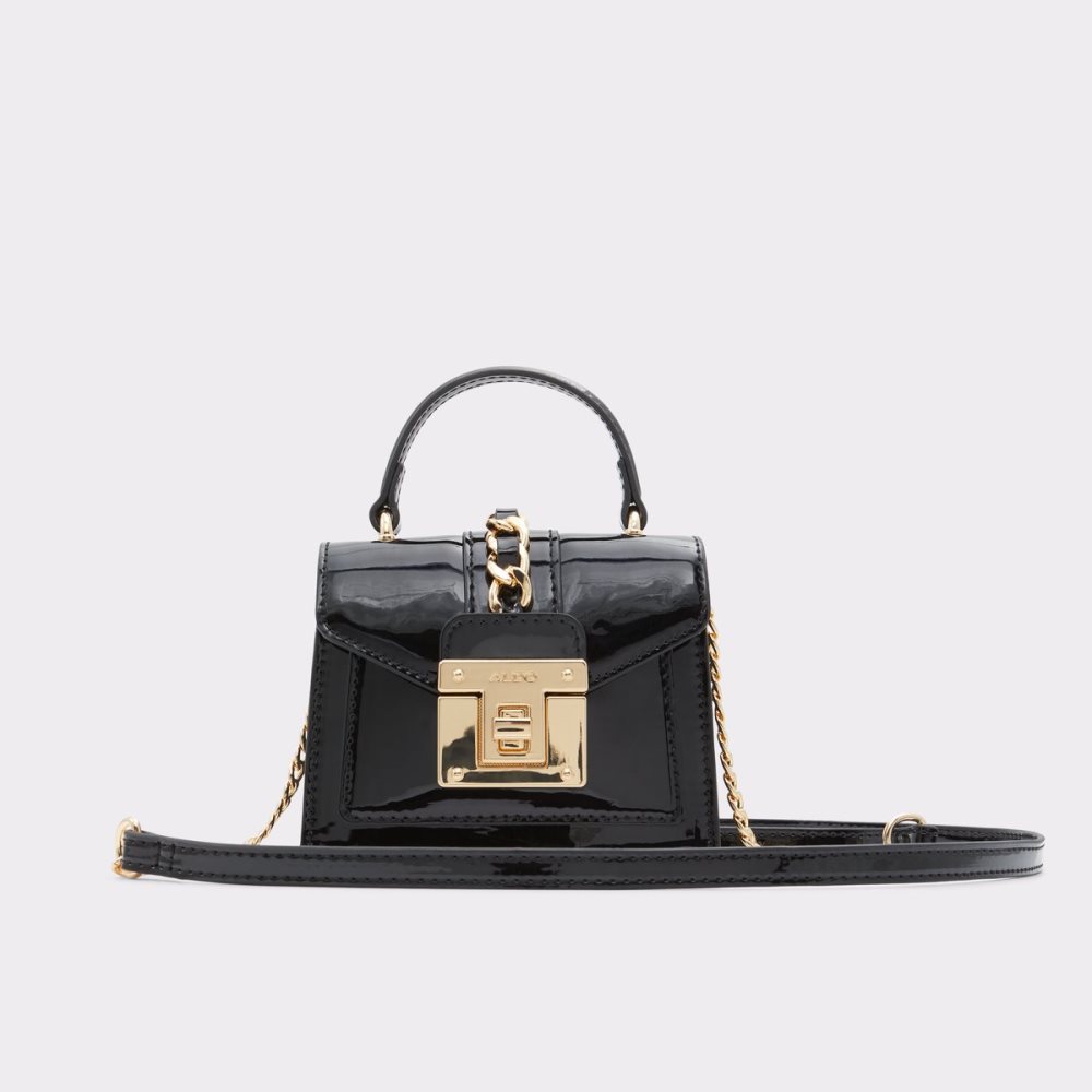 Sac à Main Aldo Kentwell Top Handle Noir Femme | PYQN-51069131