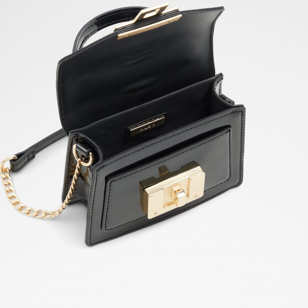 Sac à Main Aldo Kentwell Top Handle Noir Femme | PYQN-51069131