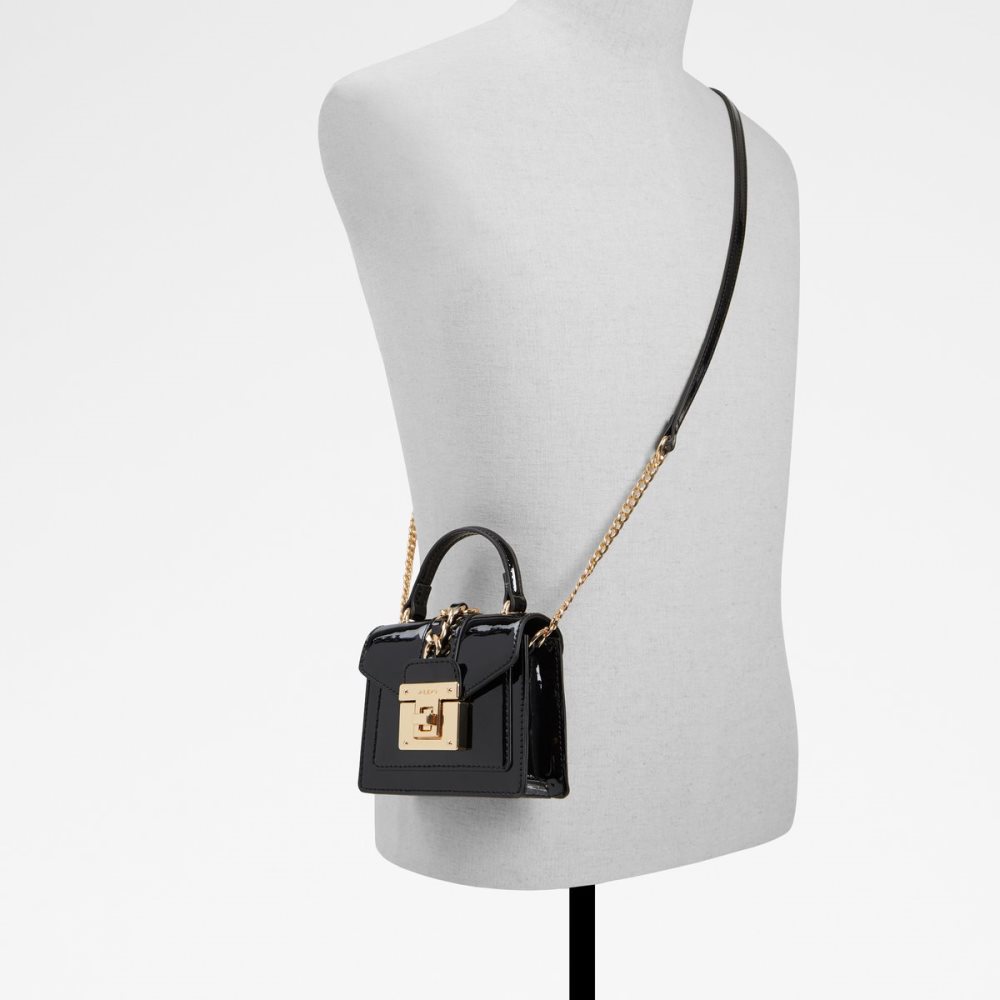 Sac à Main Aldo Kentwell Top Handle Noir Femme | PYQN-51069131