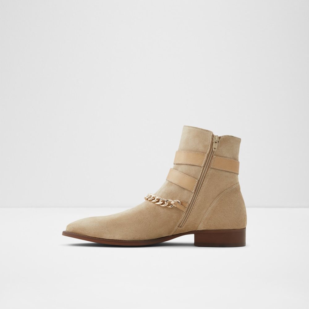 Bottines Aldo Eolophus Beige Clair Homme | YEAV-20931253