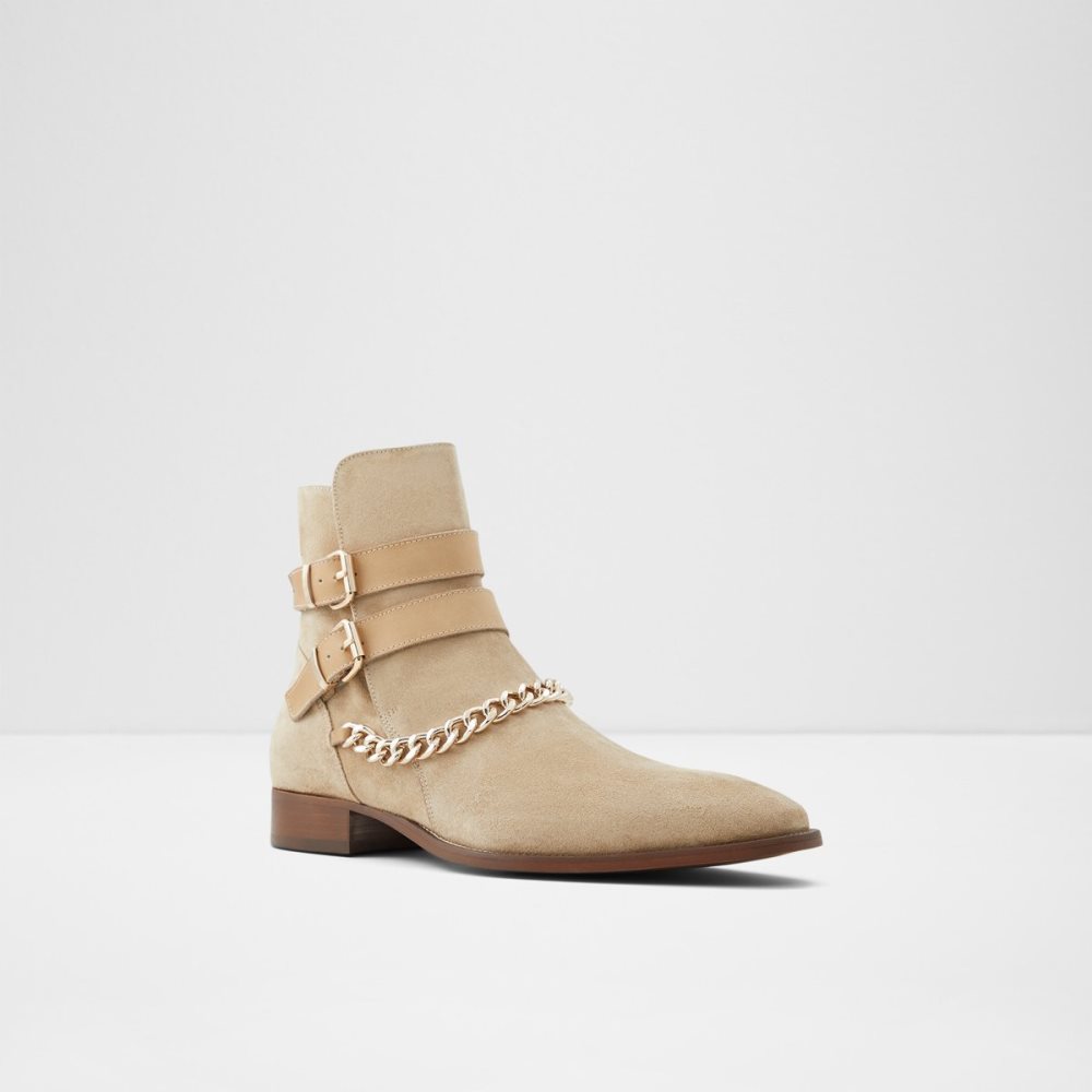 Bottines Aldo Eolophus Beige Clair Homme | YEAV-20931253