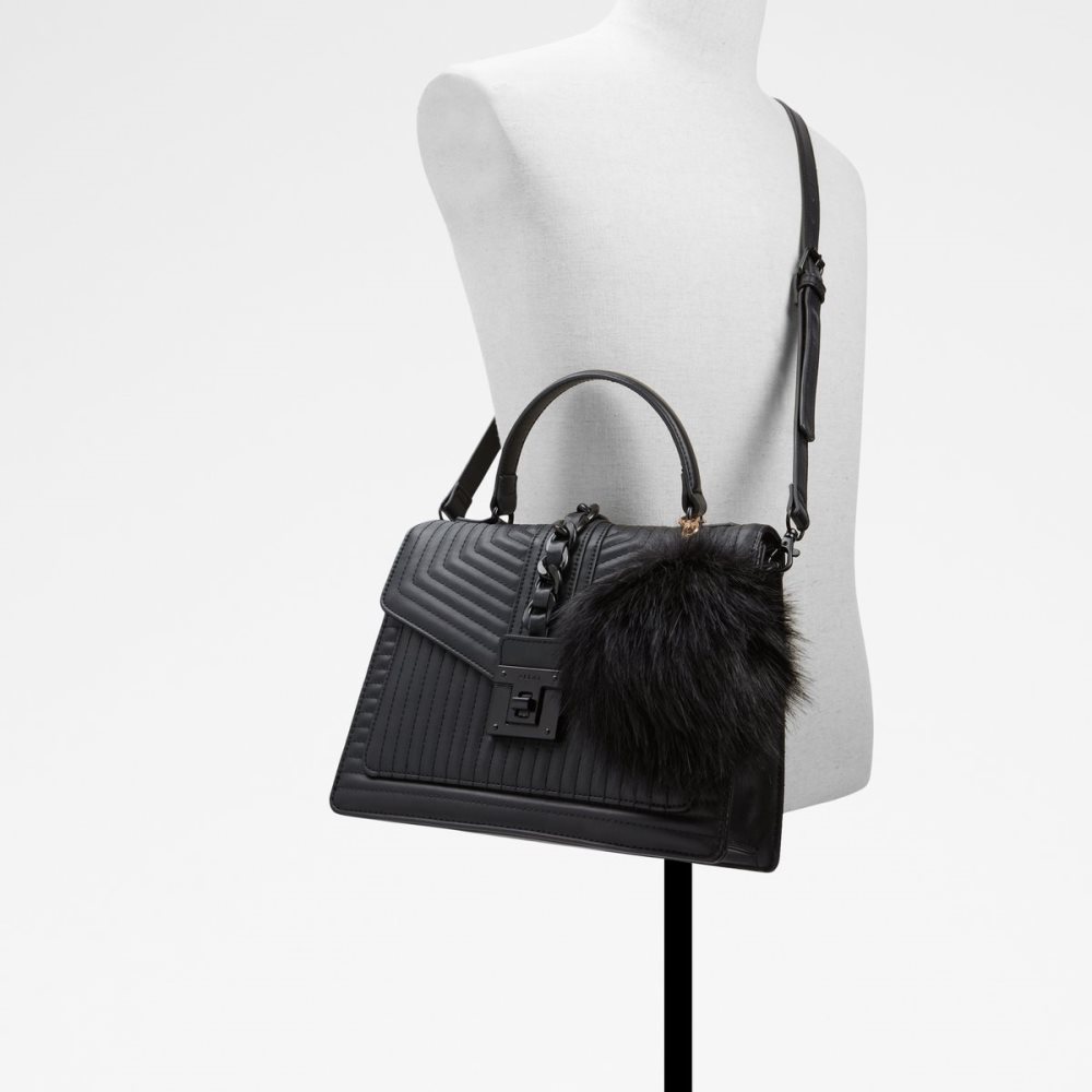 Sac à Main Aldo Jerilini Top Handle Noir Femme | ZFAS-85130309