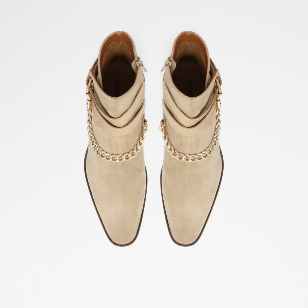 Bottines Aldo Eolophus Beige Clair Homme | YEAV-20931253