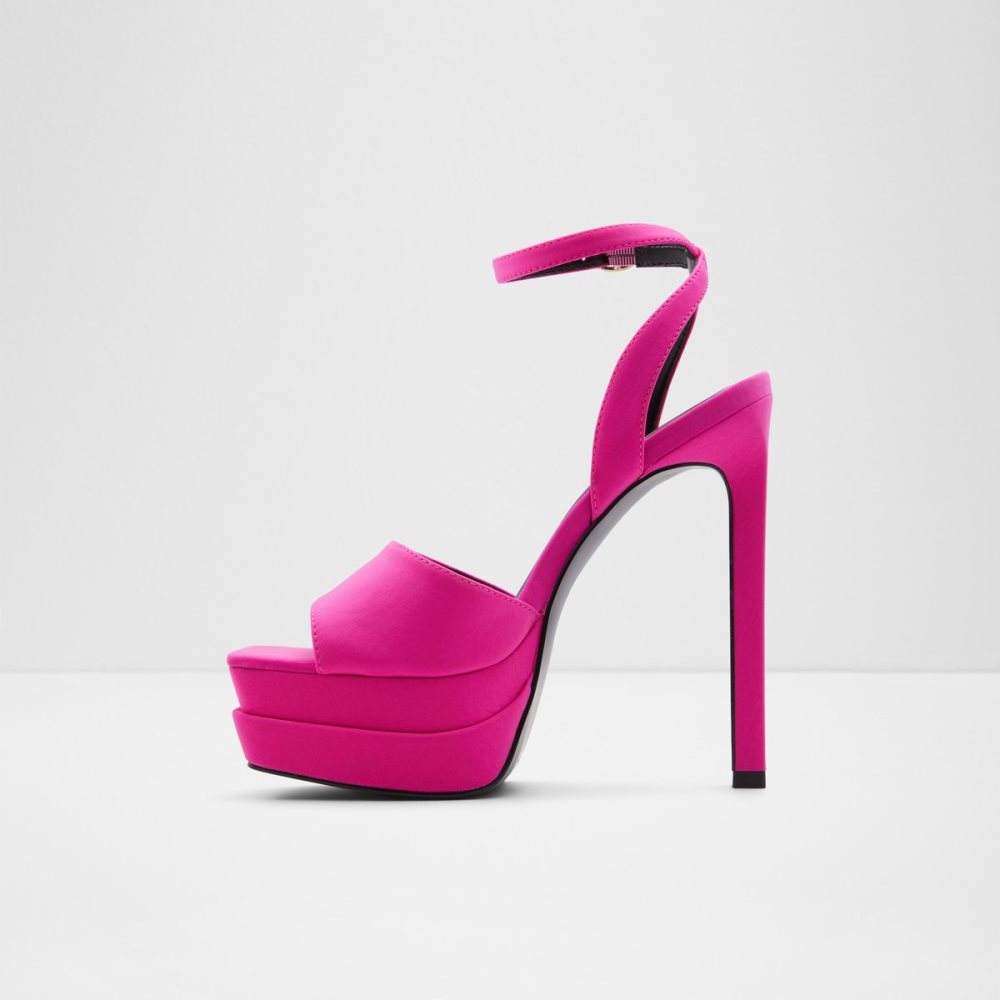 Chaussures Plateforme Aldo Koresean Talons Sandal - Stiletto Rose Clair Femme | LAHK-35875866