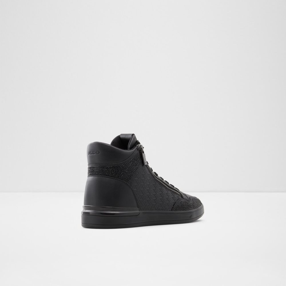 Baskets Aldo Sauerbergg High Top - Cup Sole Noir Homme | ZCLO-60512845