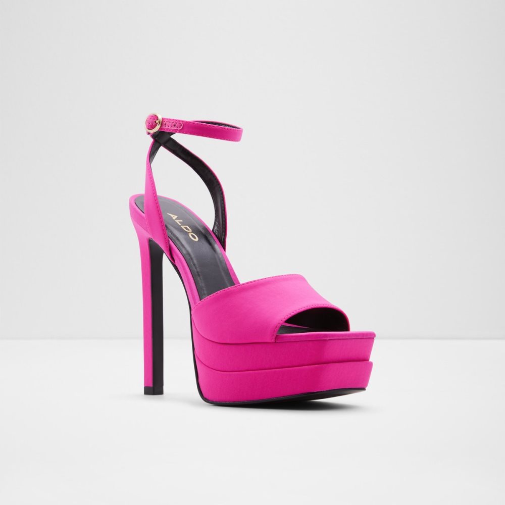 Chaussures Plateforme Aldo Koresean Talons Sandal - Stiletto Rose Clair Femme | LAHK-35875866