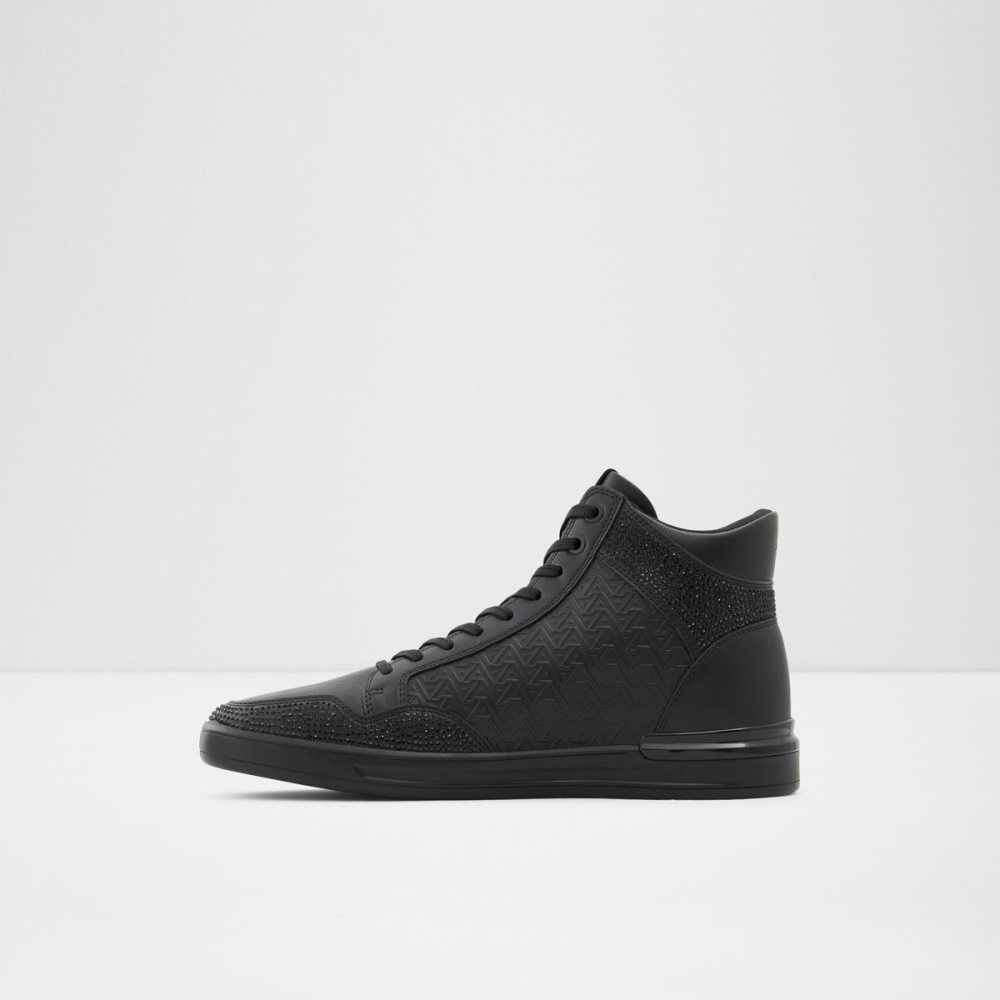 Baskets Aldo Sauerbergg High Top - Cup Sole Noir Homme | ZCLO-60512845