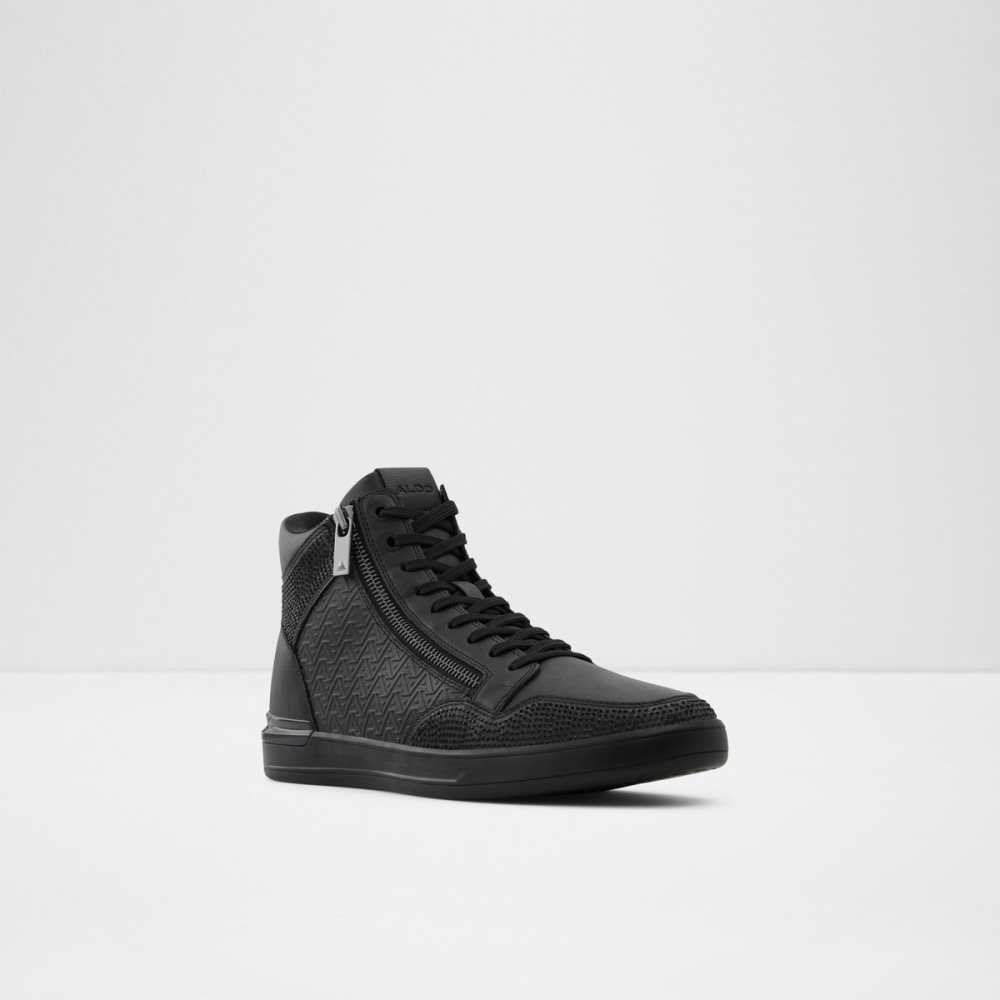 Baskets Aldo Sauerbergg High Top - Cup Sole Noir Homme | ZCLO-60512845