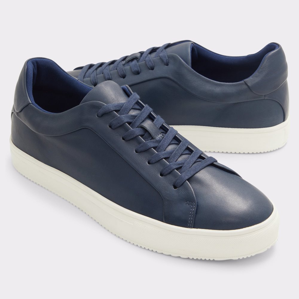 Baskets Aldo Cobi Low Top - Cup Sole Bleu Marine Homme | CYGI-68987367