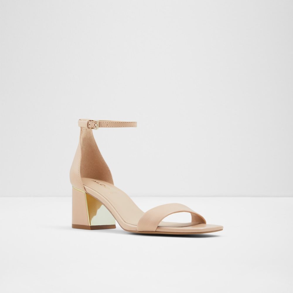 Talons Aldo Kedeaviel Talons Sandal Beige Femme | RCDU-78528482