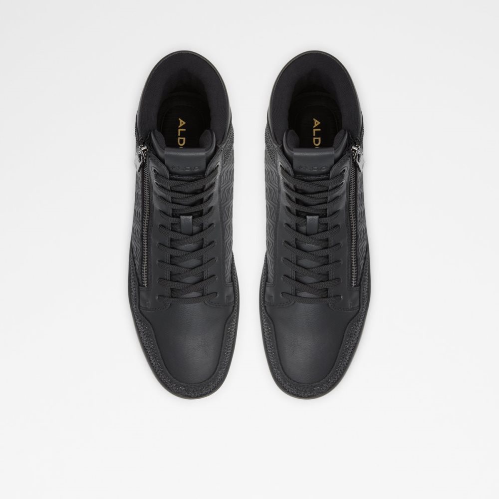 Baskets Aldo Sauerbergg High Top - Cup Sole Noir Homme | ZCLO-60512845