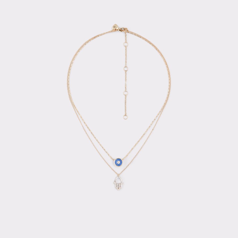 Collier Aldo Qerarith Bleu Foncé Femme | ZWIQ-09128236