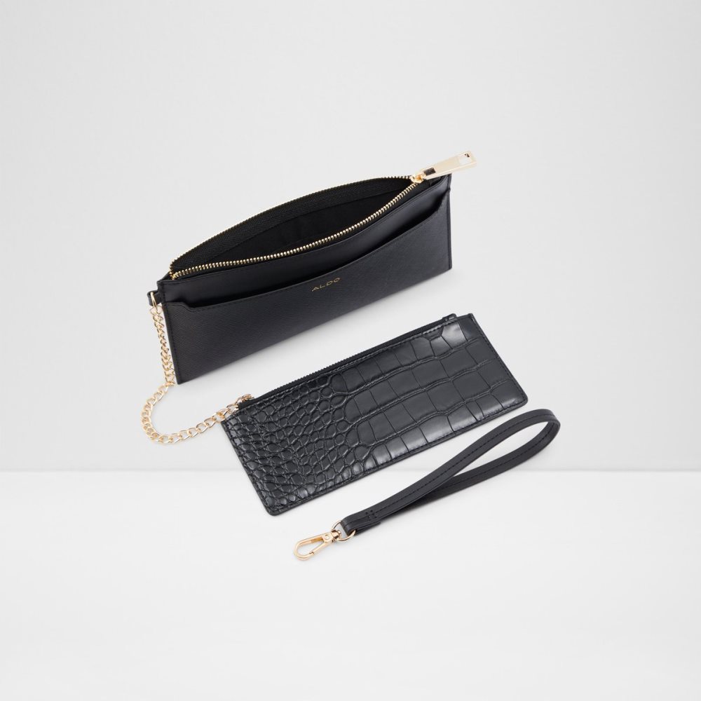 Portefeuilles Aldo Catharina Wristlet Noir Femme | JVNF-15447858