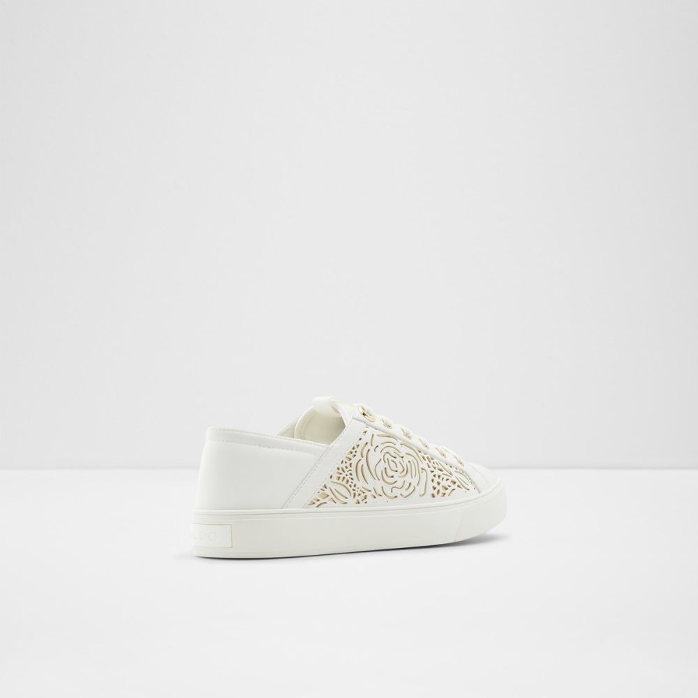 Baskets Aldo Stepaniee Low Top Blanche Femme | XZHI-83147854