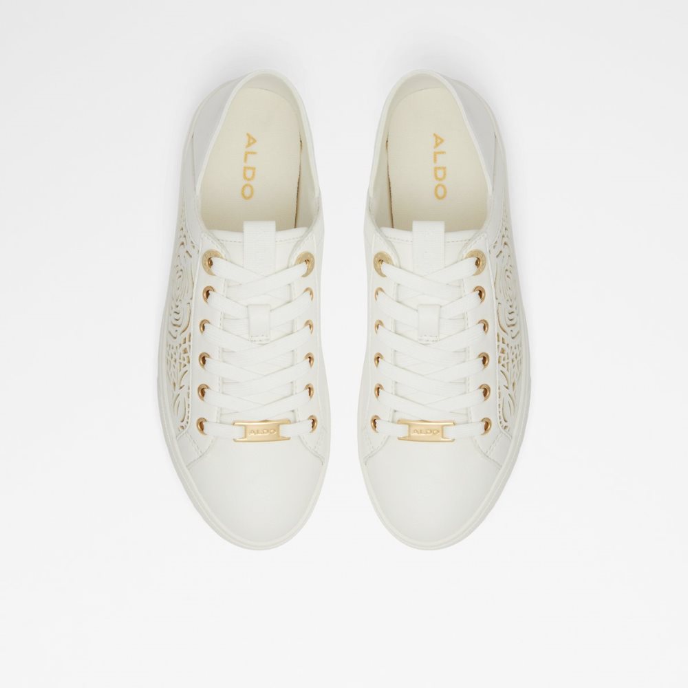 Baskets Aldo Stepaniee Low Top Blanche Femme | XZHI-83147854