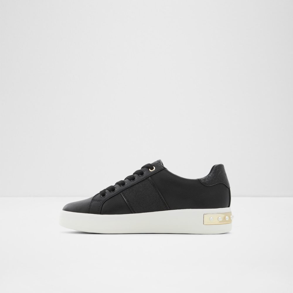 Baskets Aldo Ciela Low Top Noir Femme | RVFO-42094700