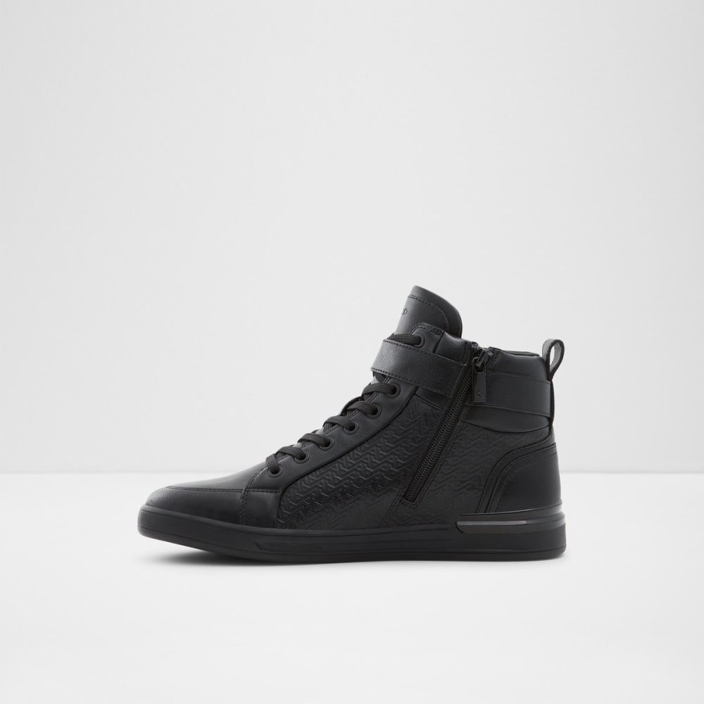 Baskets Aldo Brauerr High Top - Cup Sole Noir Homme | EDJZ-25272322