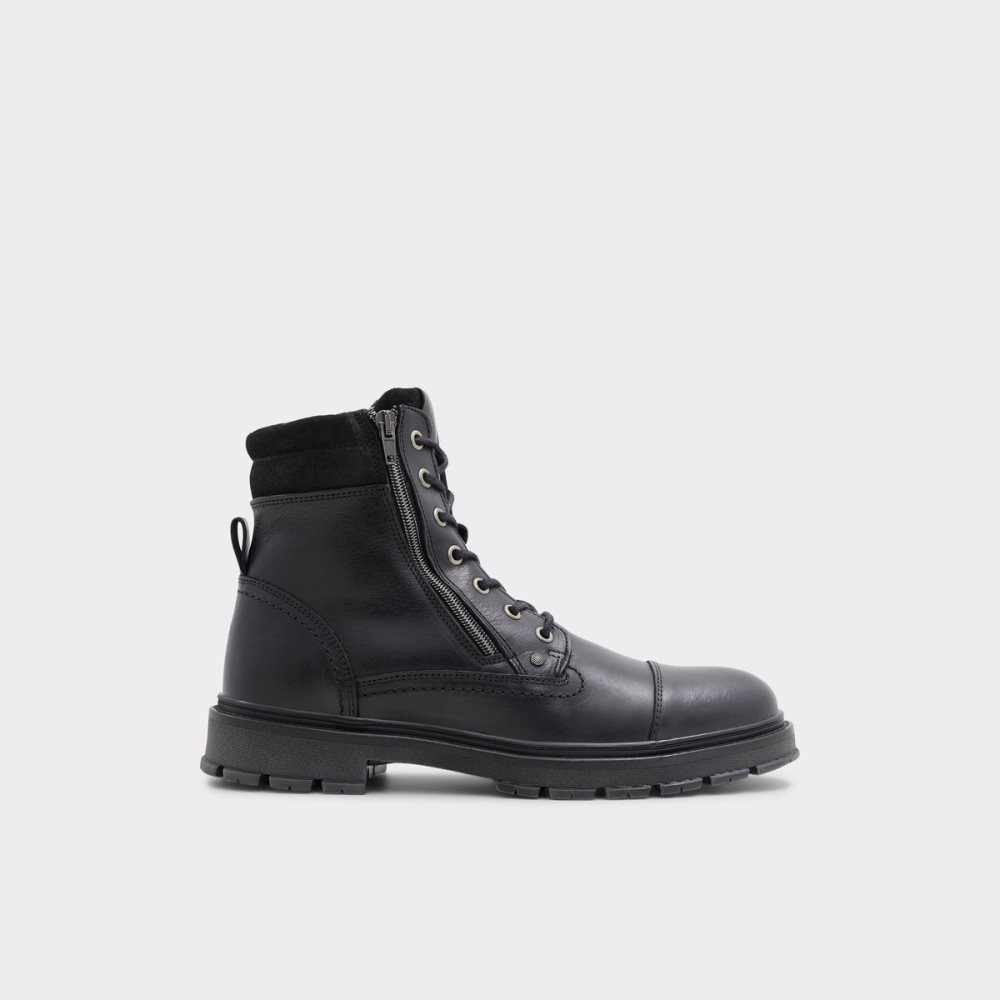 Bottes Habillées Aldo Caleseth Dentelle-up Noir Homme | DKHZ-70367824