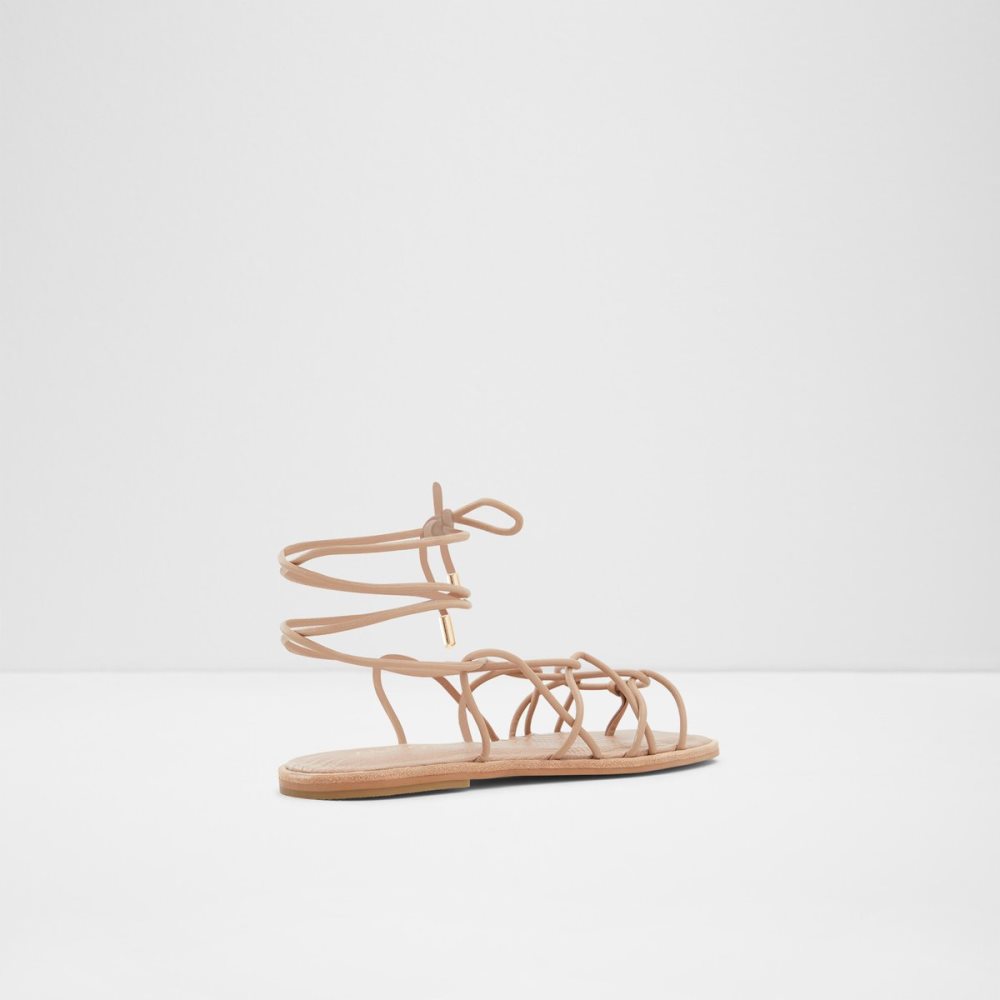 Sandales Aldo Posey Lanières Plates Sandal Beige Femme | TKDS-90671872