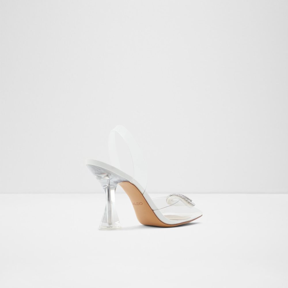 Talon Bloc Aldo Cheers Brides Back High Blanche Femme | LVYU-16082630