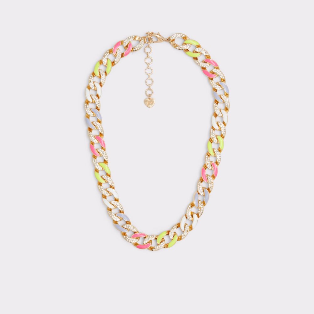 Collier Aldo Digohan Multicolore Clair Femme | YUIB-75422680