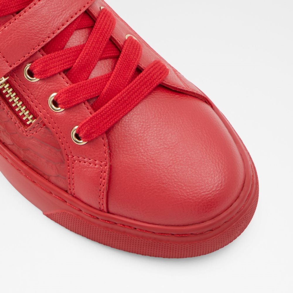 Baskets Aldo Tiagatori High Top - Cup Sole Rouge Femme | VXKN-70025266