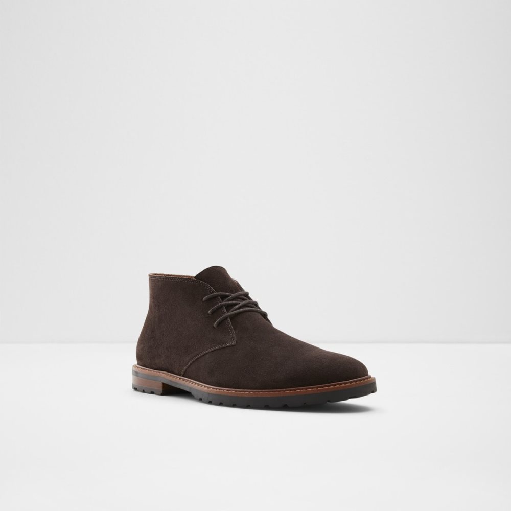 Bottes Habillées Aldo Malrose Chukka Marron Foncé Homme | NTFH-45734097